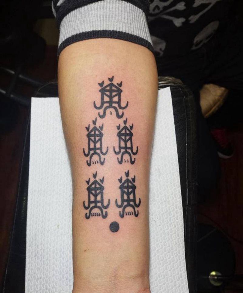 符号标志纹身图片_