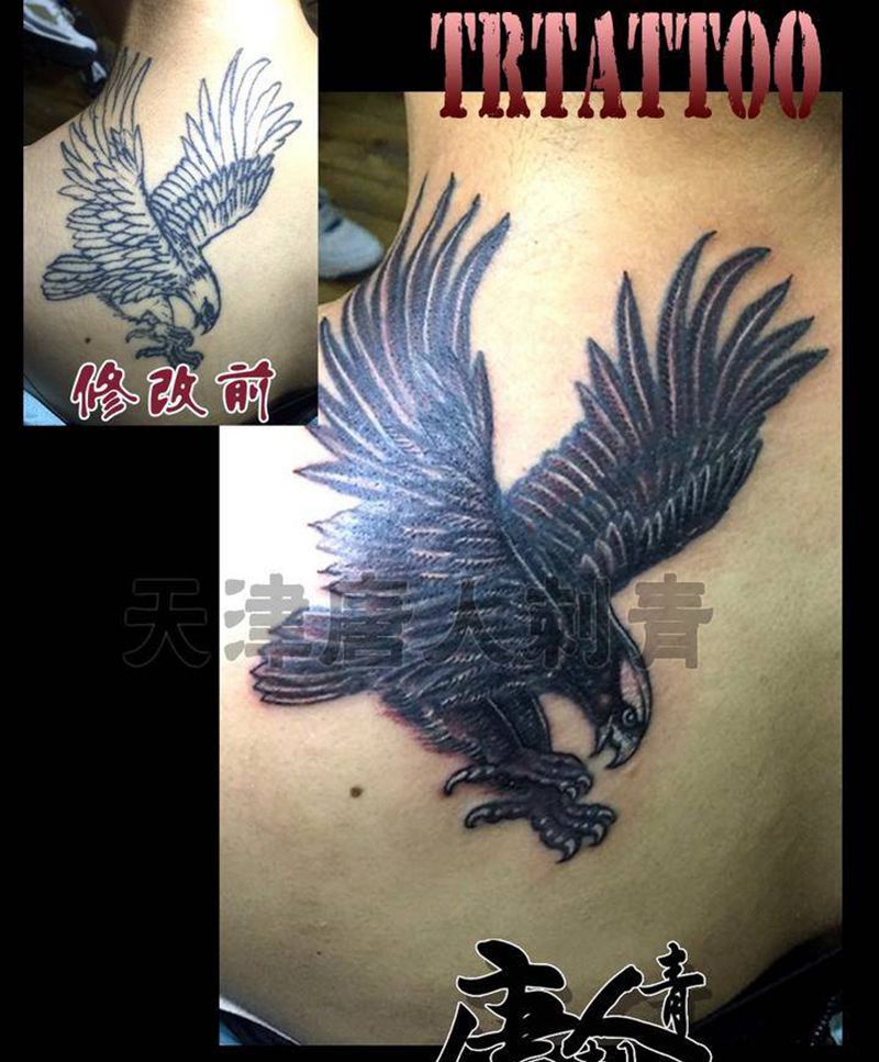 修改上色纹身图片_