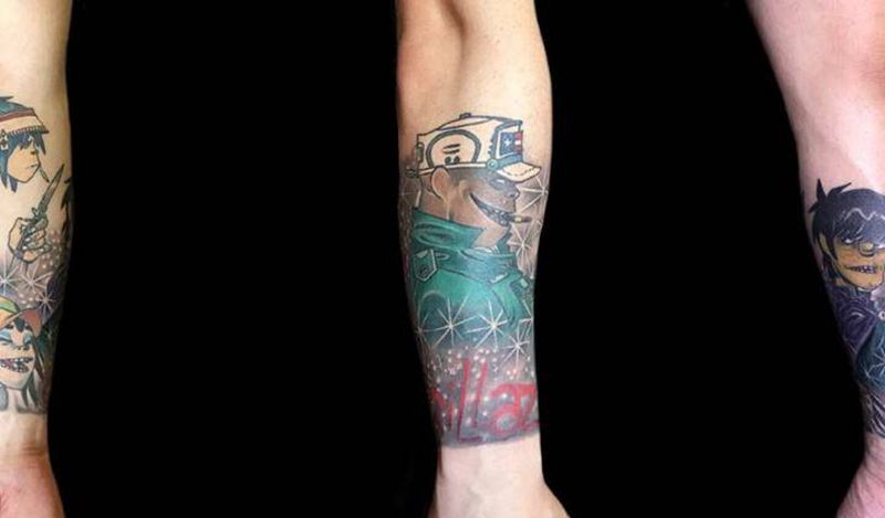 街头霸王纹身图片_