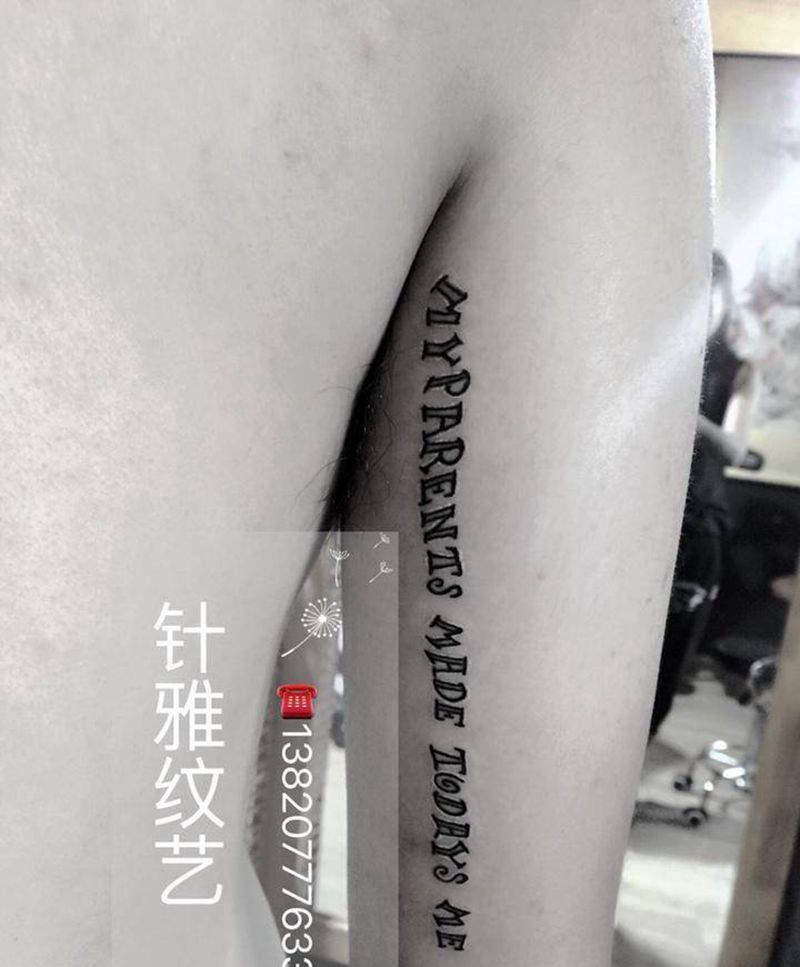 字母纹身图片_