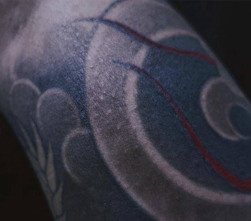 日式版雾回复后纹身图片_