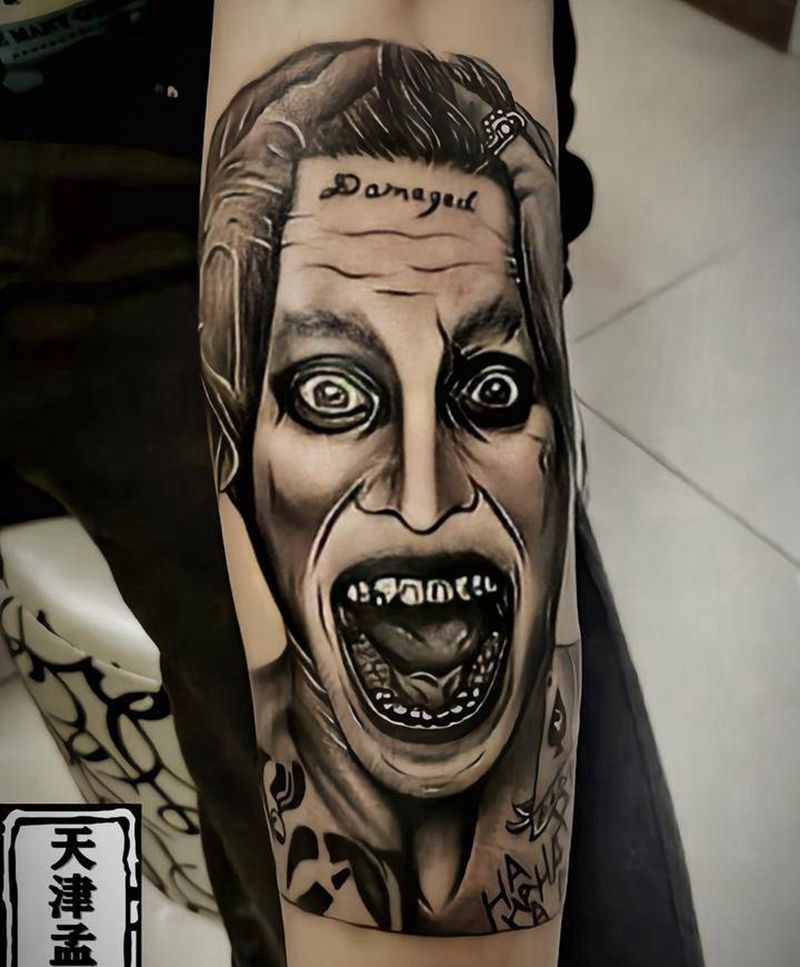 欧美小臂纹身图片_手臂欧美写实纹身图案