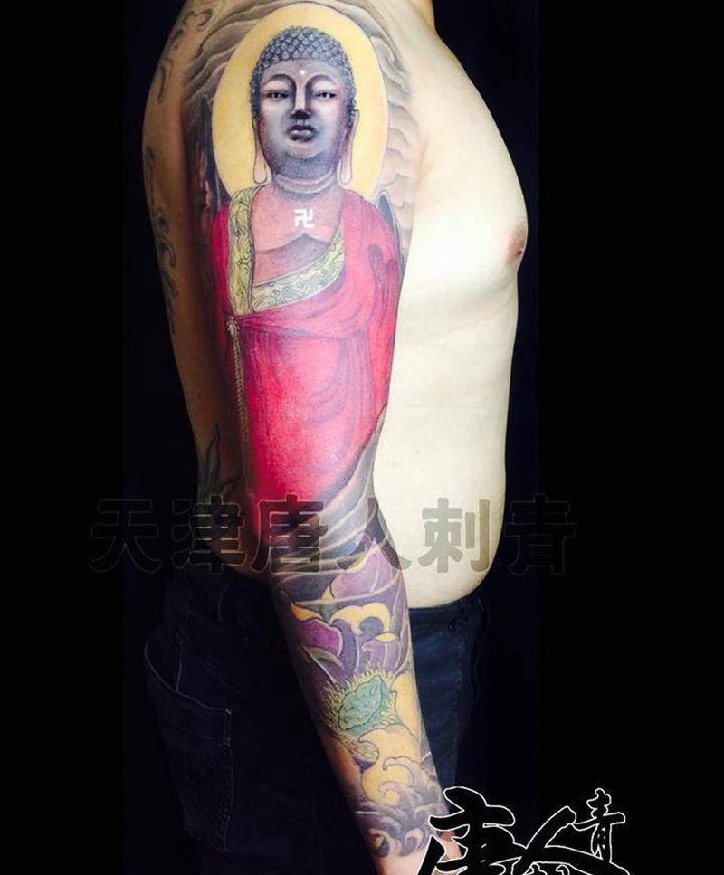 唐人作品纹身图片_