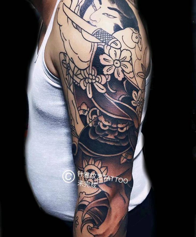 日式传统纹身图片_