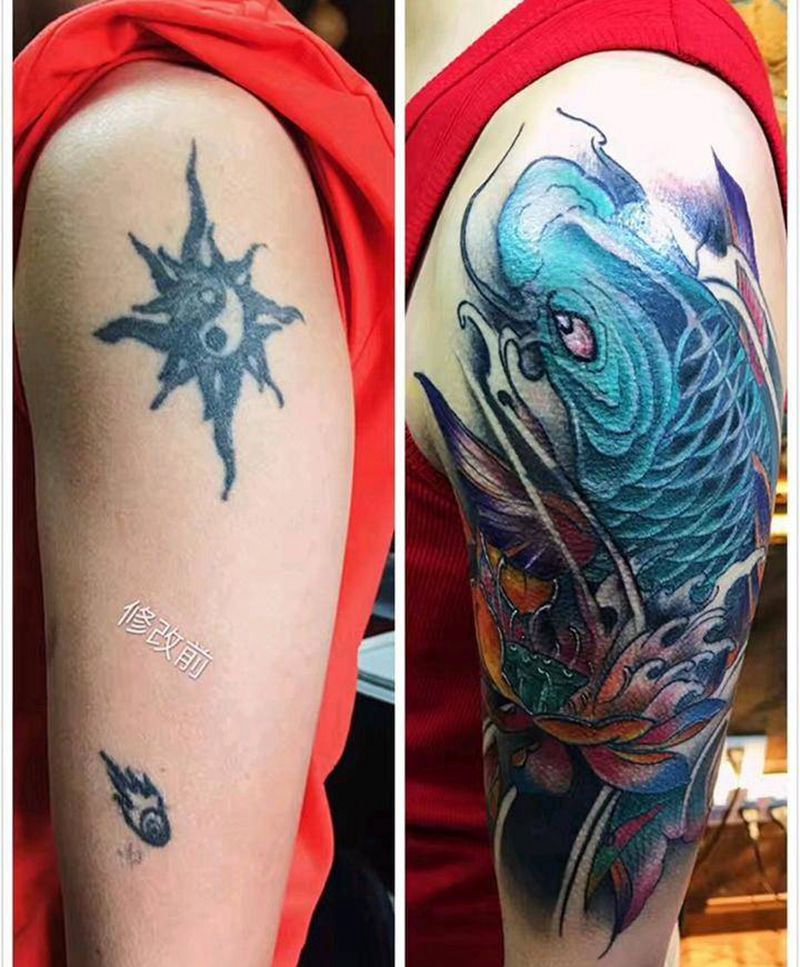 覆盖失败纹身纹身图片_