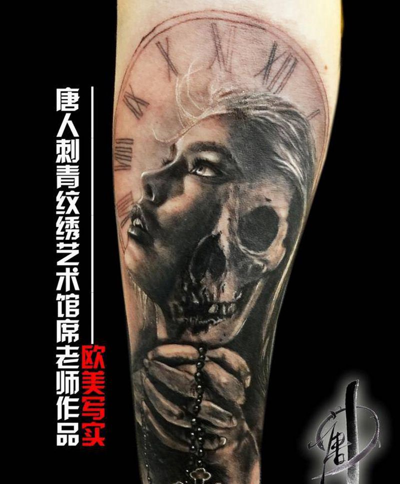 欧美席老师作品未完待续纹身图片_