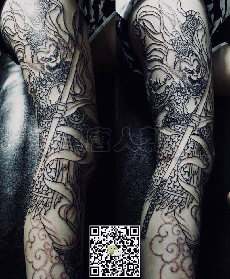 万佛之主纹身图片_