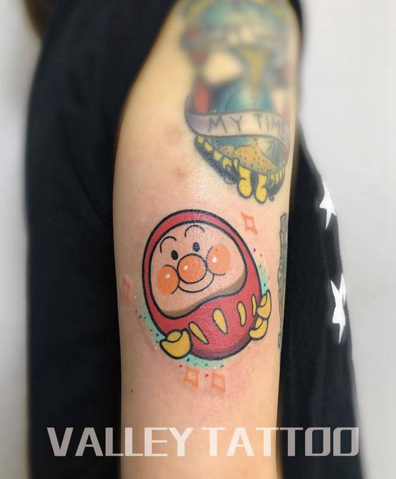 达摩蛋纹身图片_