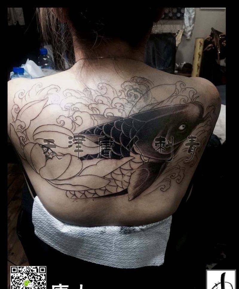 遮盖未完待续纹身图片_