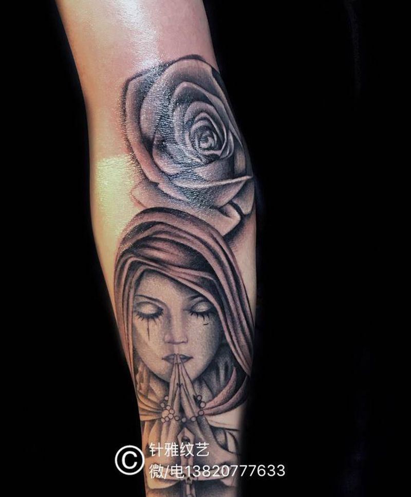 欧美写实纹身图片_