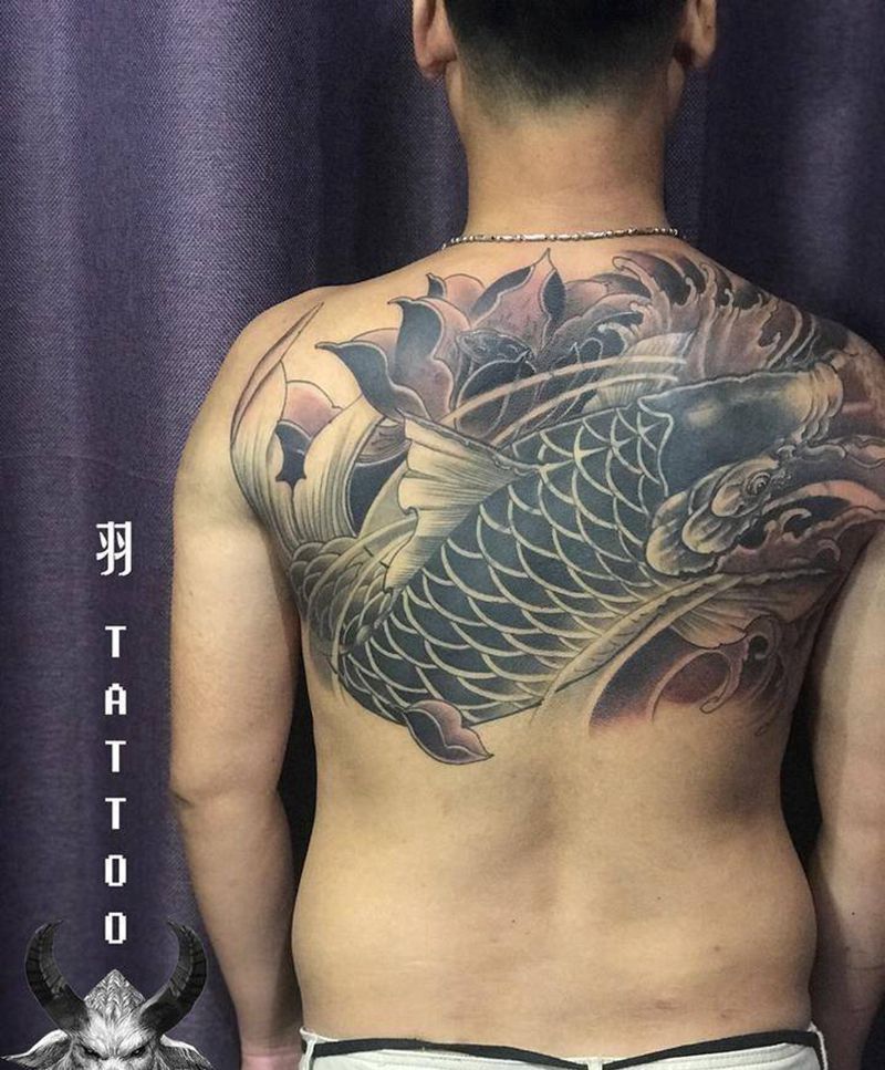 遮盖完成纹身图片_