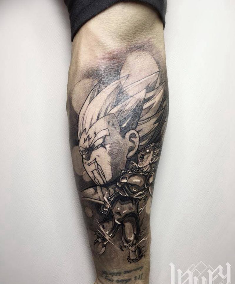 贝吉塔纹身图片_手臂Old SchoolNew School纹身图案