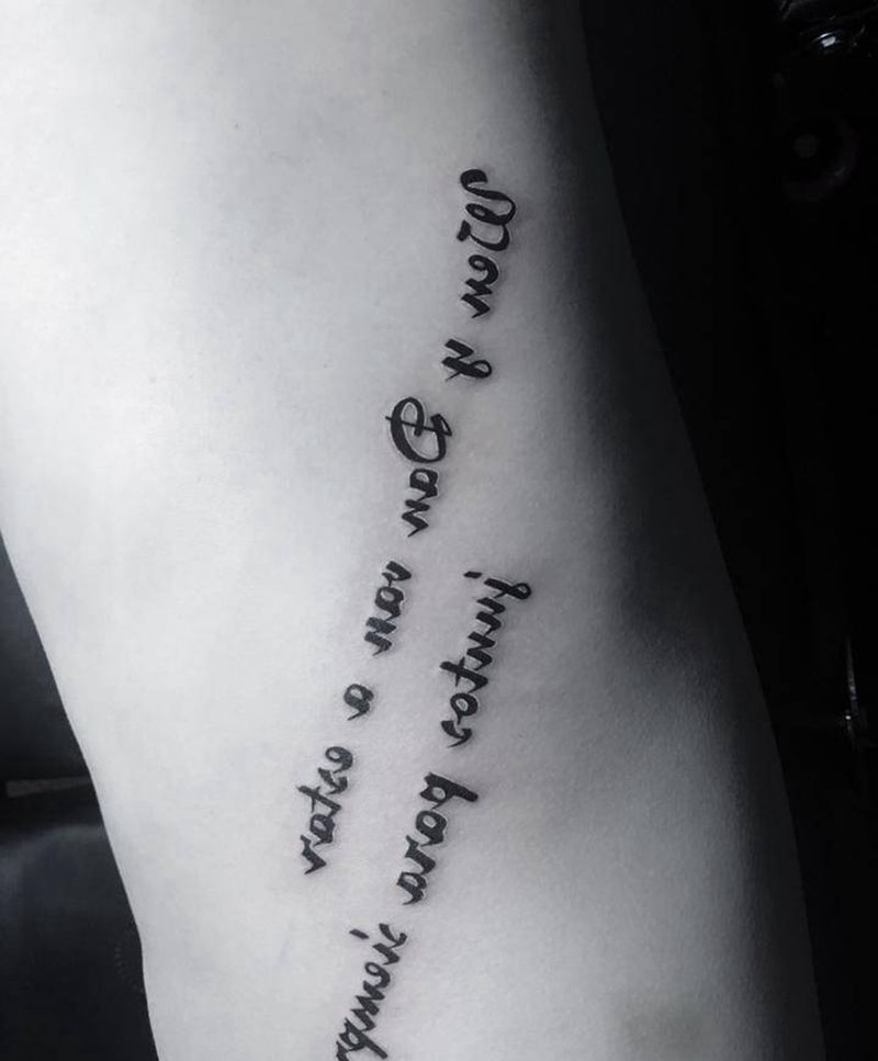 补发俩小作纹身图片_