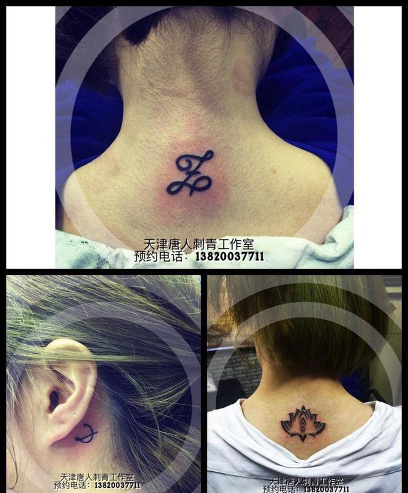 小图纹身图片_