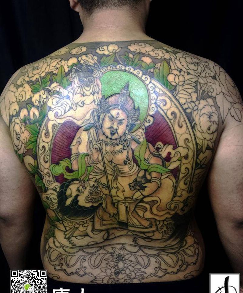 财宝天王未完待续纹身图片_