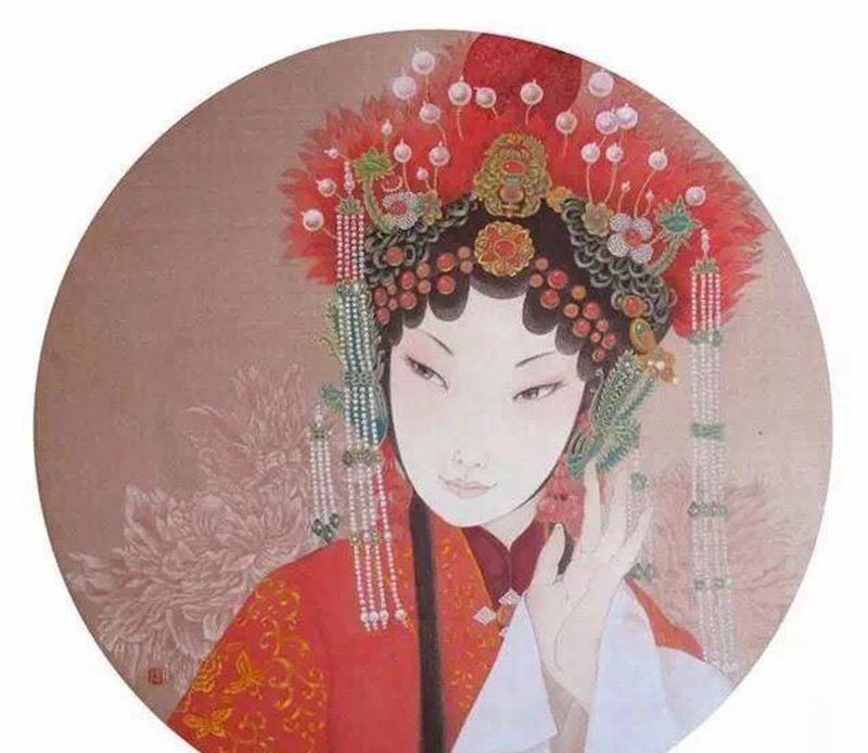 青衣手稿纹身图片_