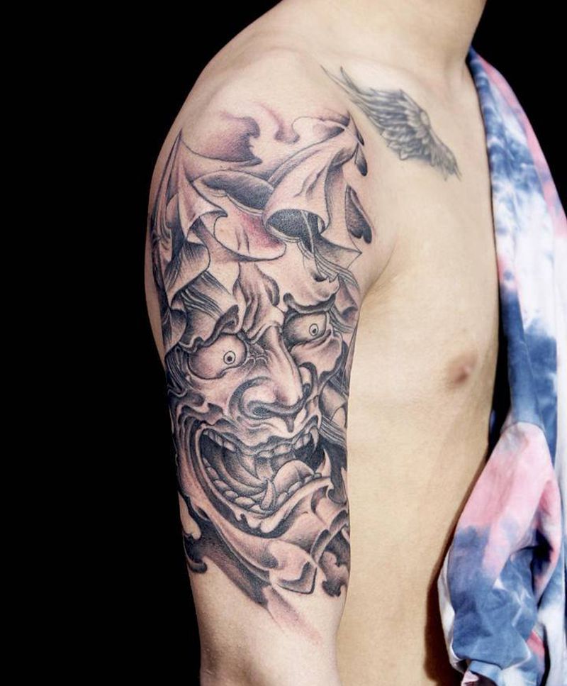 般诺纹身图片_手臂老传统新传统纹身图案