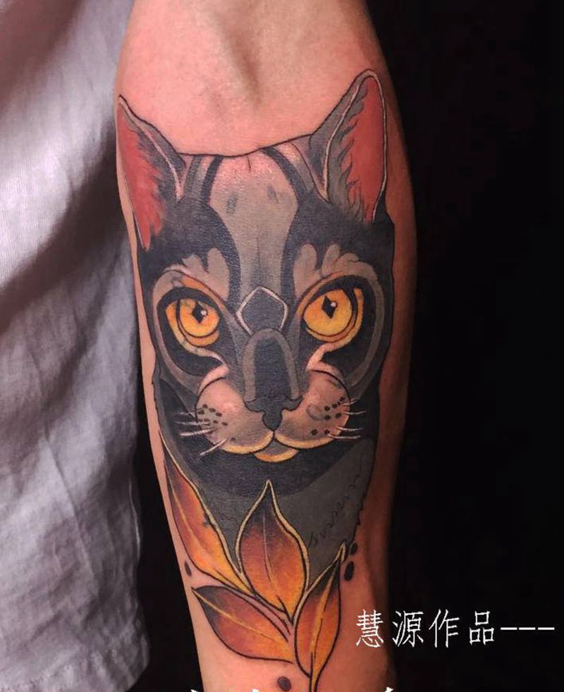 欧美风格 小臂内侧遮盖纹身图片_手臂纹身图案