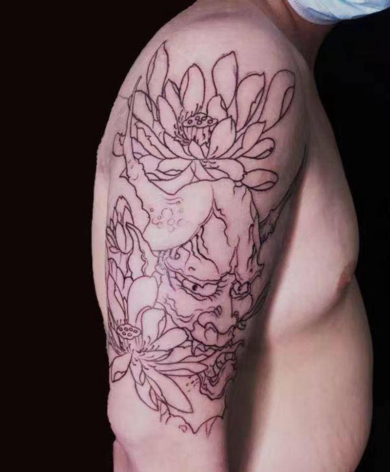 般诺纹身图片_手臂纹身图案