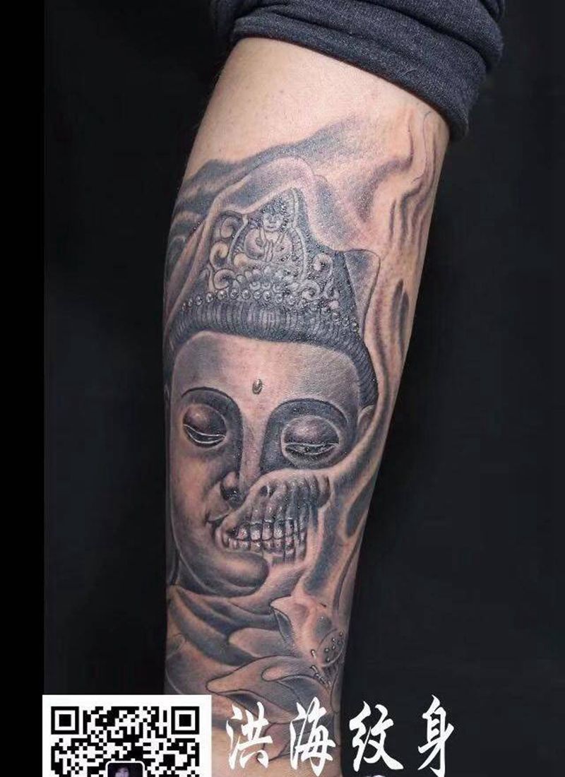 佛纹身图片_