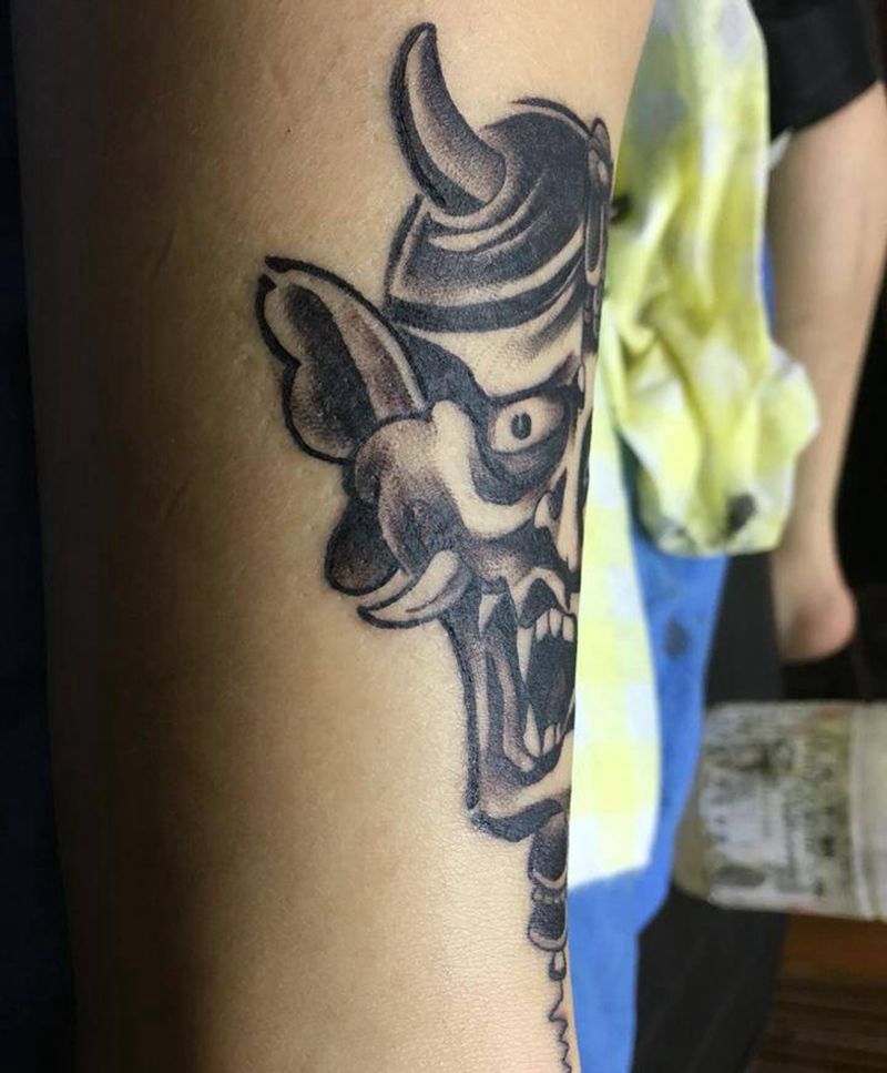 一念之间纹身图片_