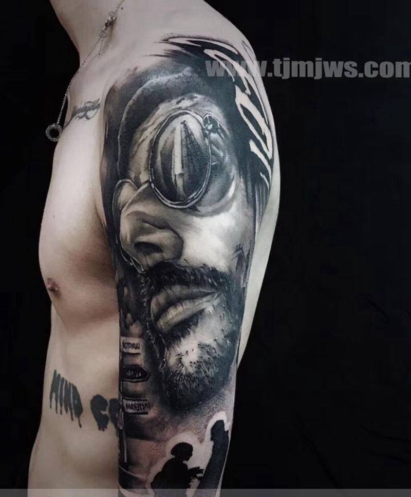 洋气人纹身图片_