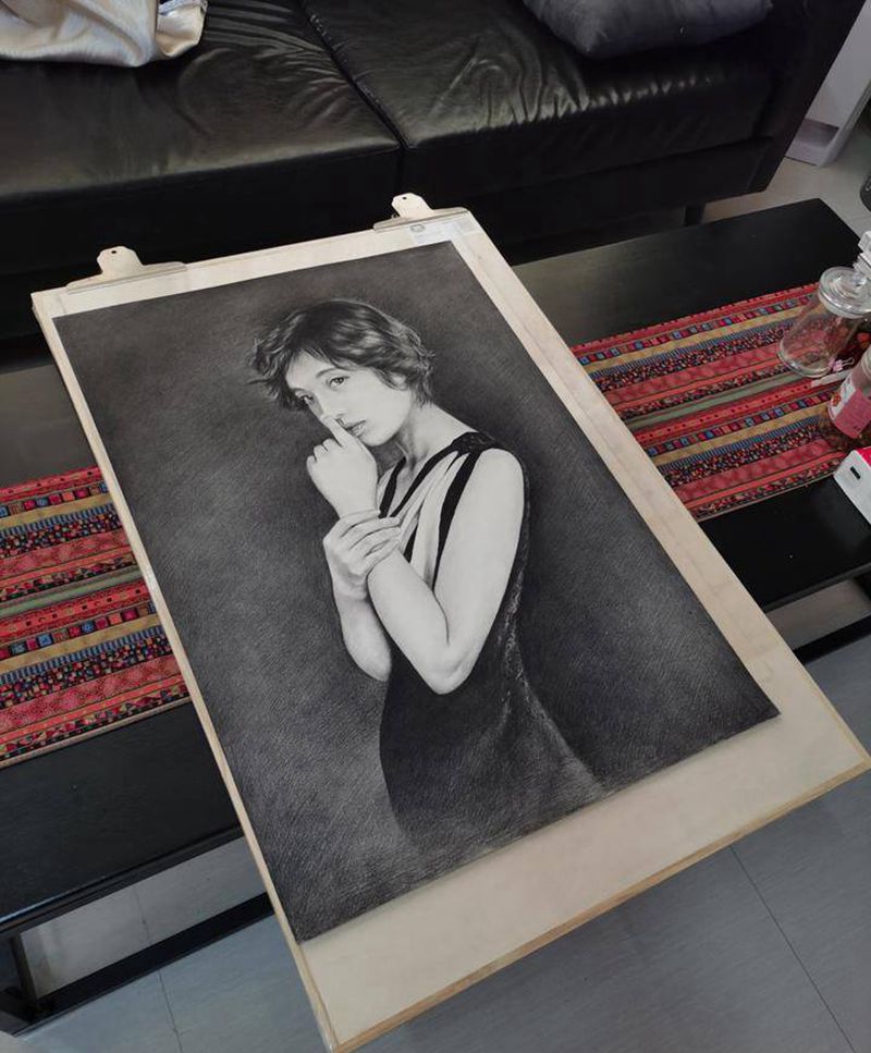 客人定纹身图片_背部纹身图案