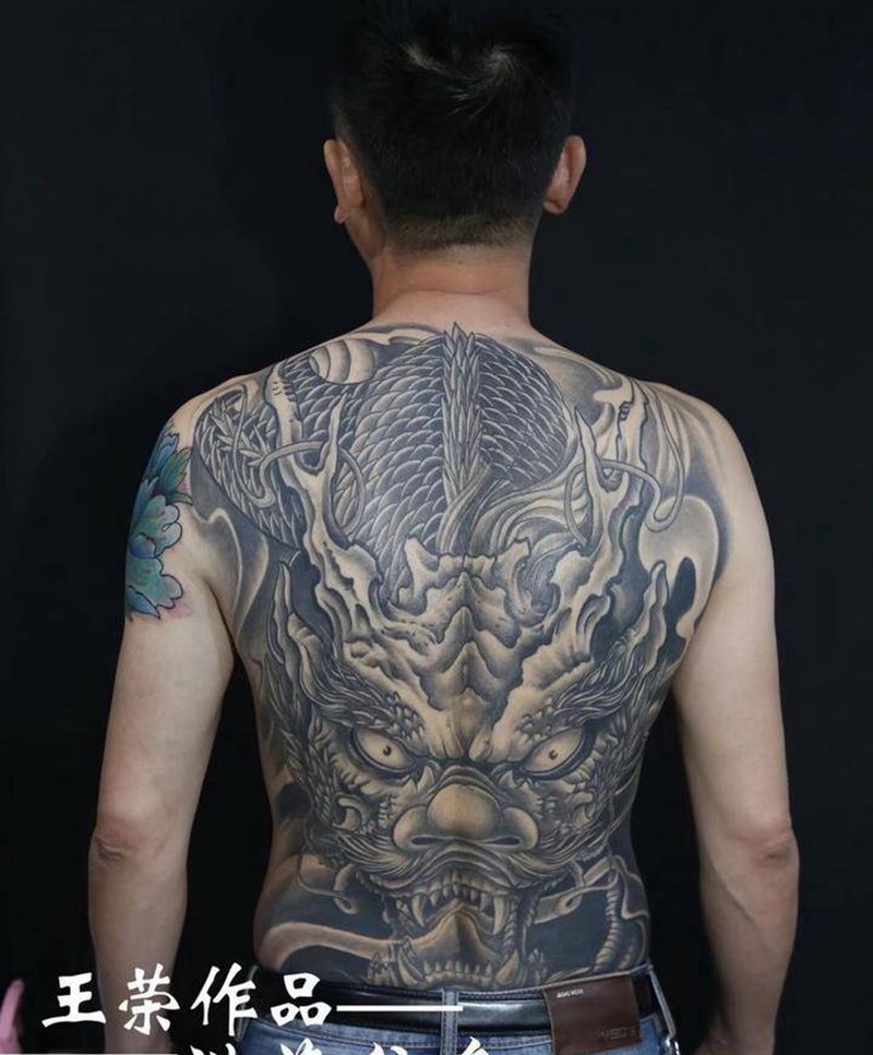 龙纹身图片_