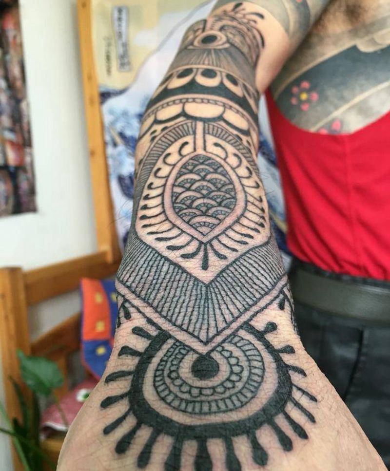 卡曼帝纹身图片_