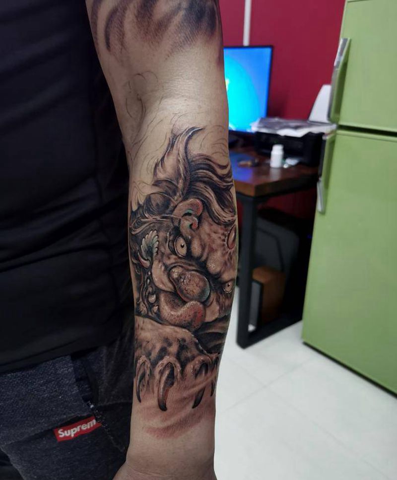 花臂待续纹身图片_老传统纹身图案