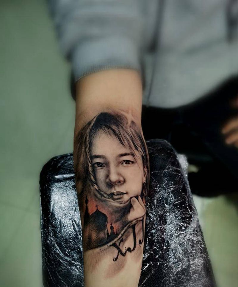 真爱至上纹身图片_欧美写实纹身图案