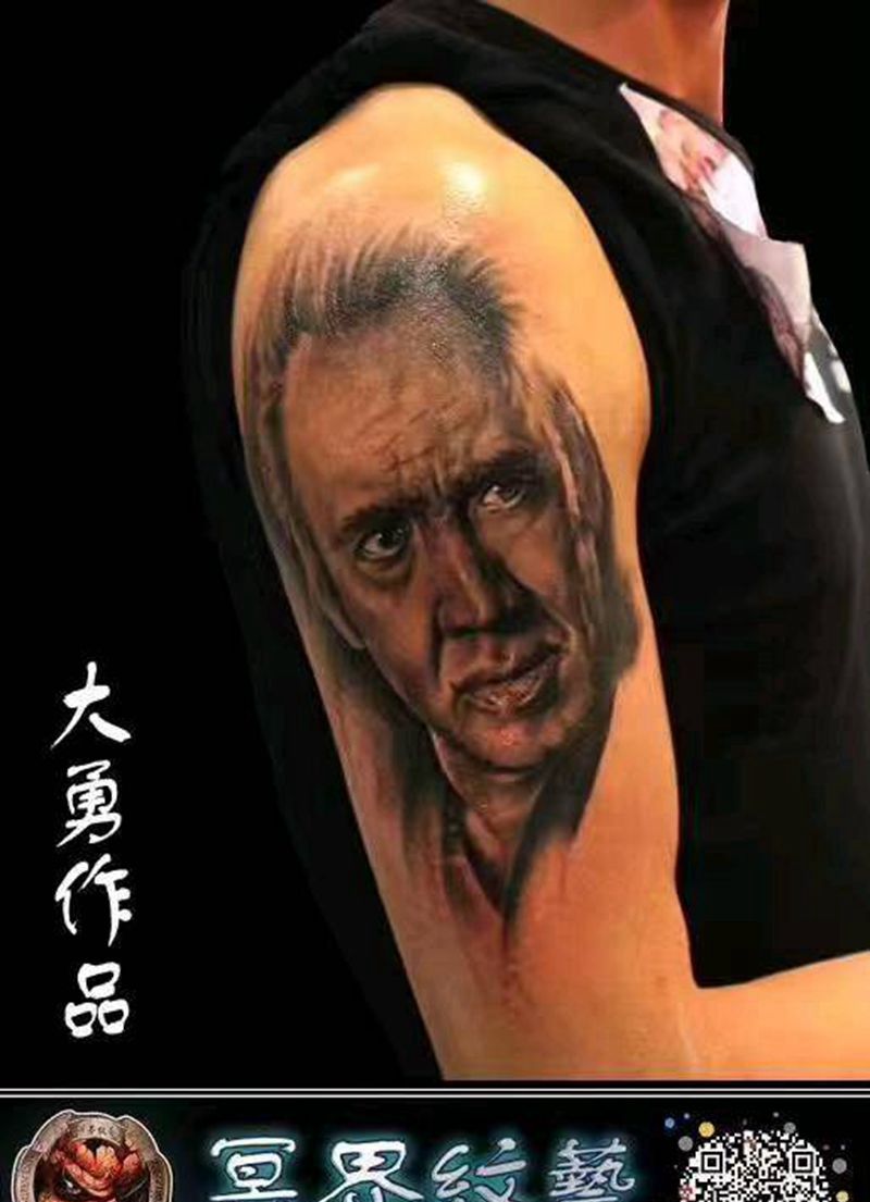 肖像纹身图片_