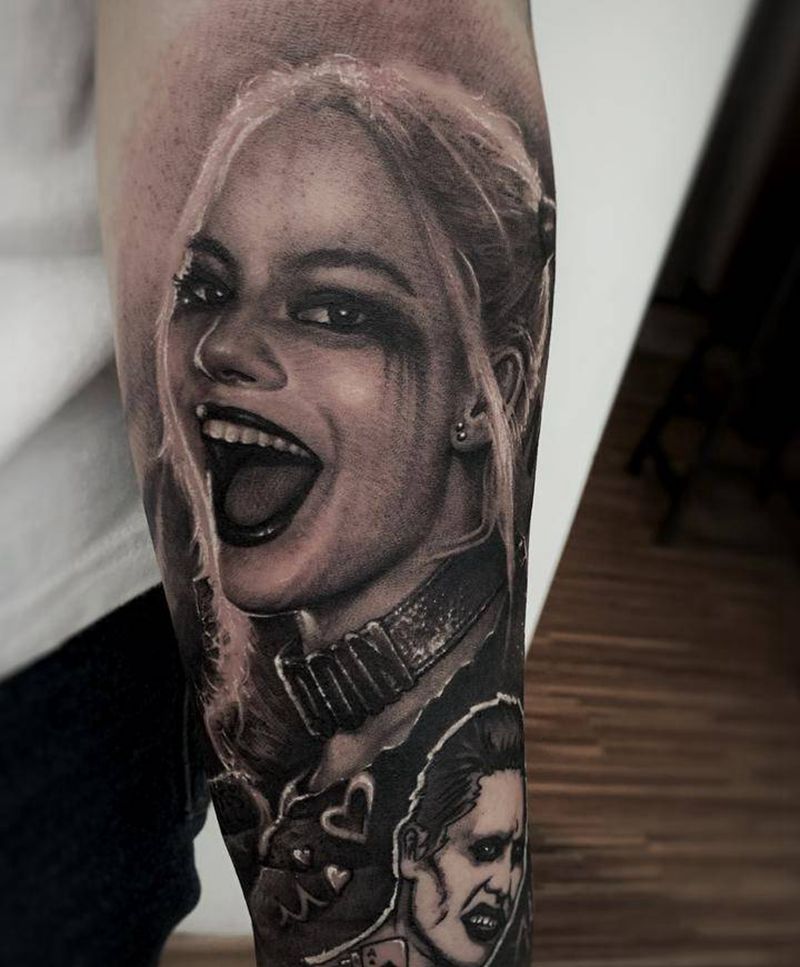 《自S小队》纹身图片_手臂肩部欧美写实纹身图案