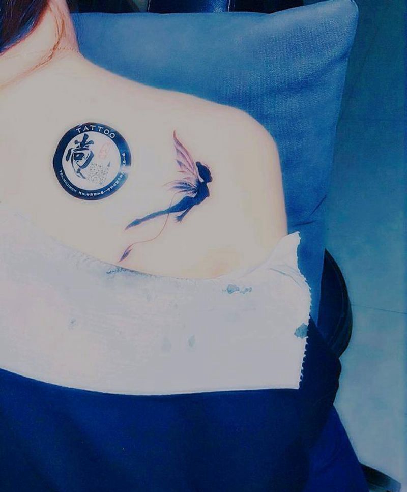 小精灵纹身图片_