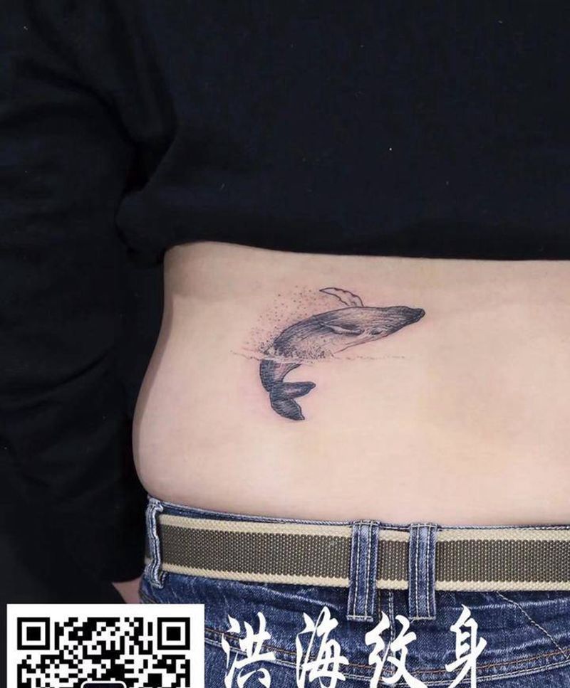 鲸鱼纹身图片_