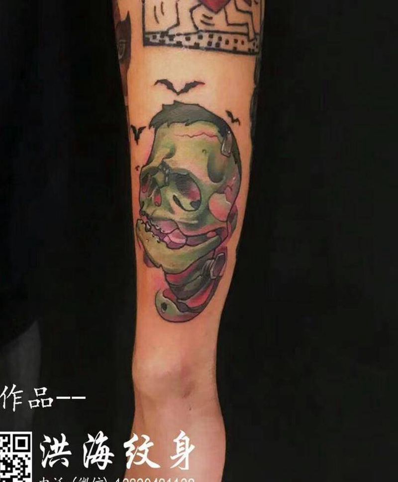 new school纹身图片_