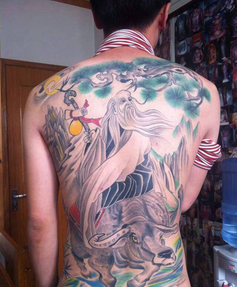 同義诚作品纹身图片_