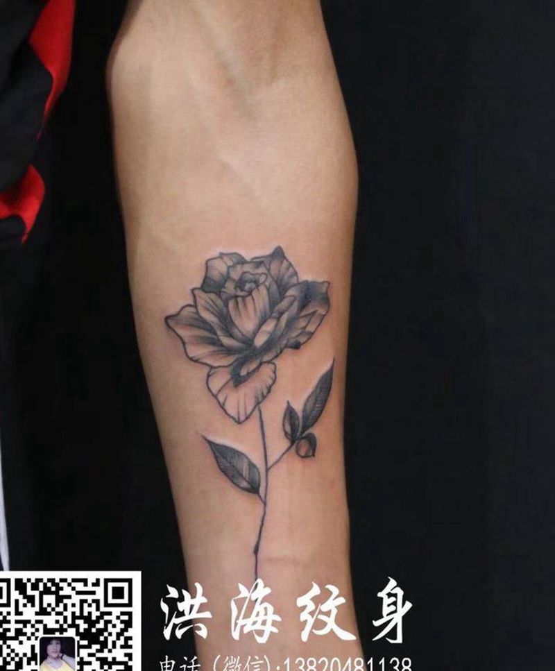 花小范作品纹身图片_成品欧美纹身图案