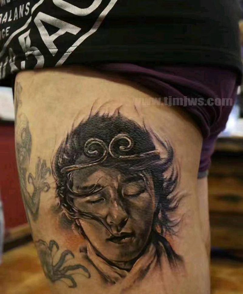 肖像纹身图片_