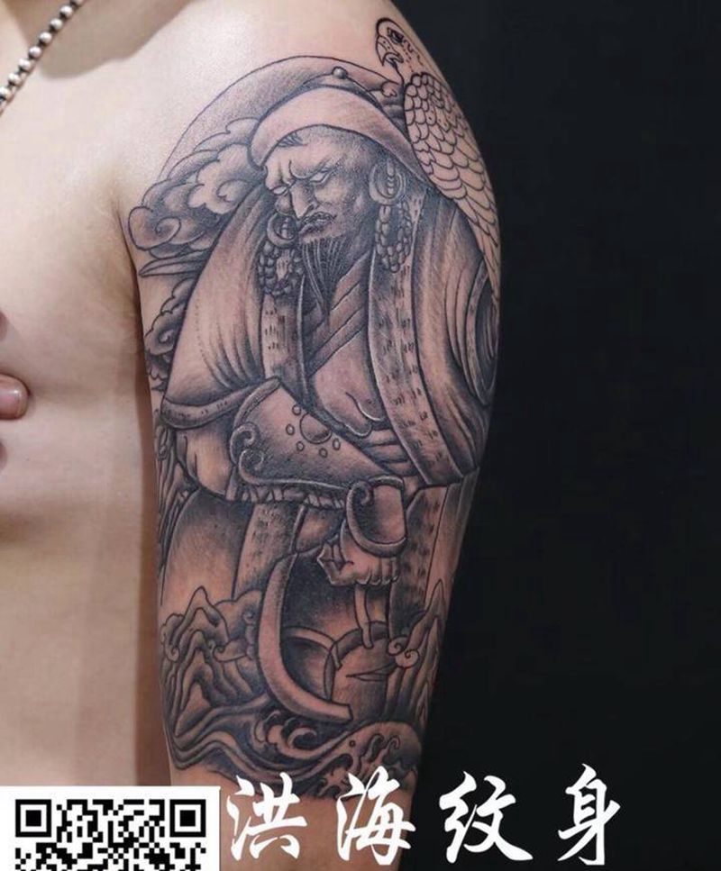 成吉思汗纹身图片_