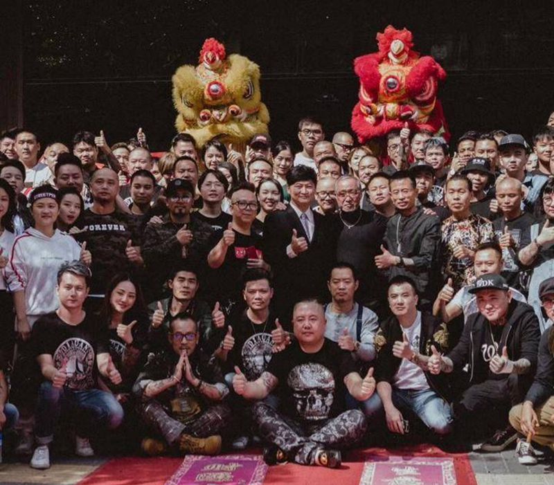 老師深圳店開業纹身图片_