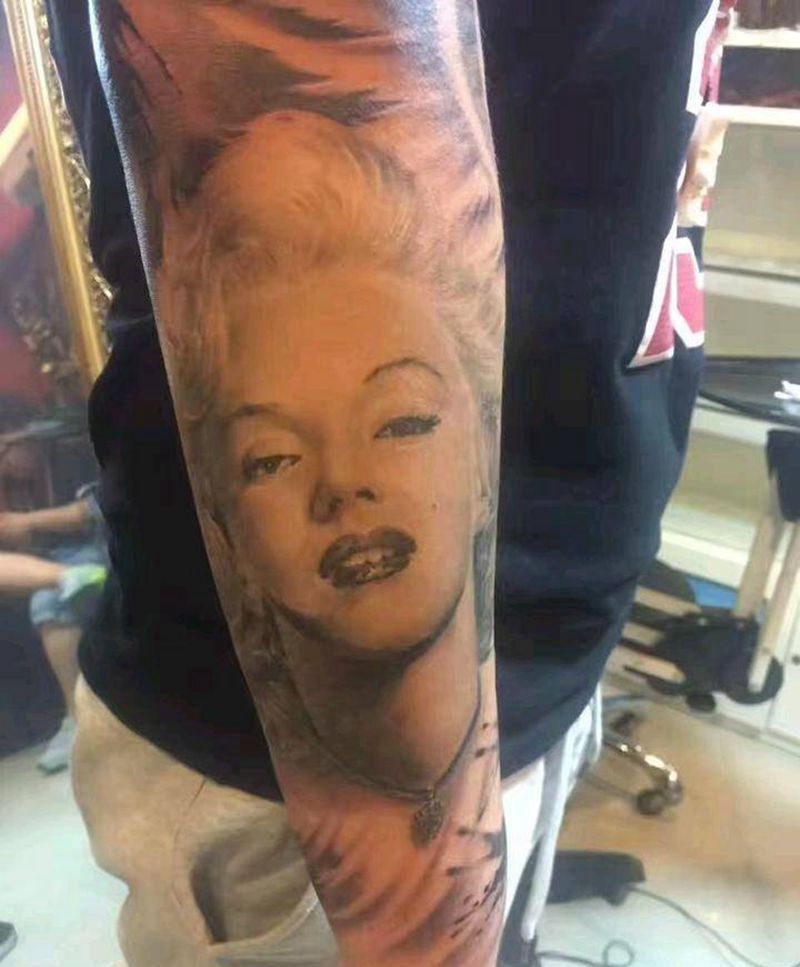 肖像纹身图片_