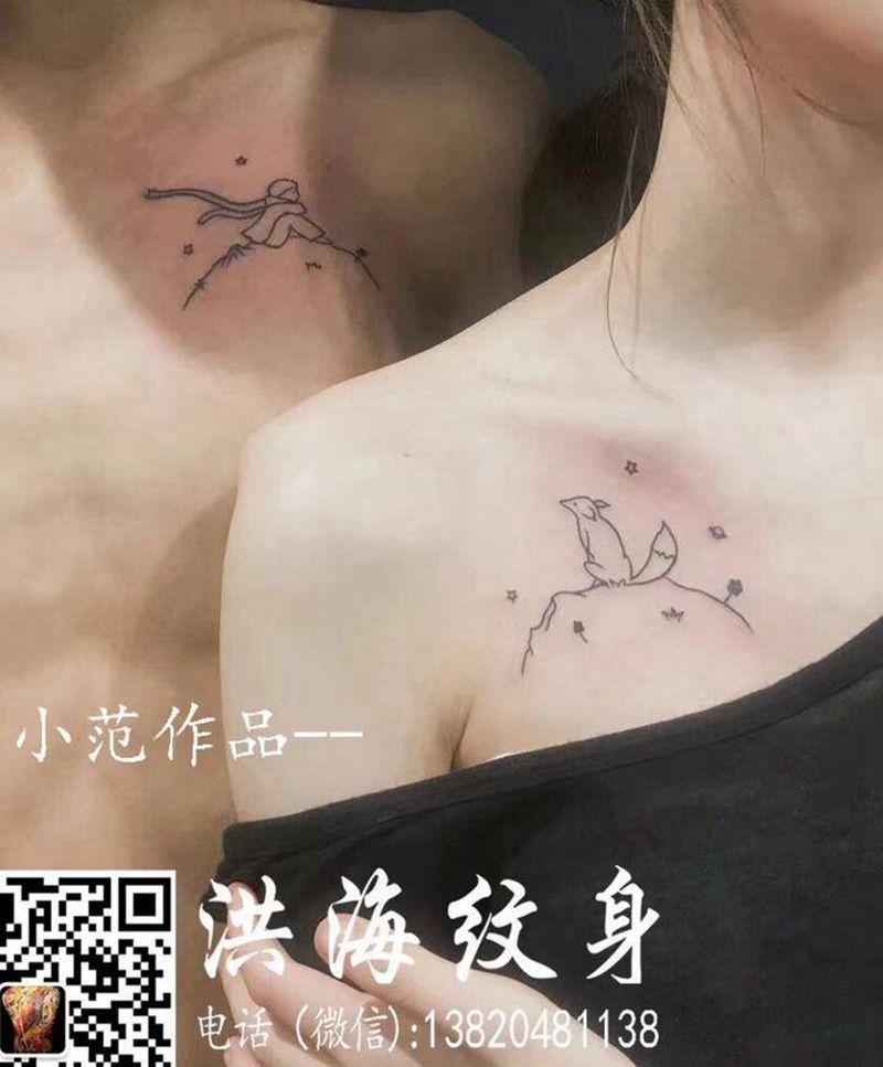 情侣纹身纹身图片_