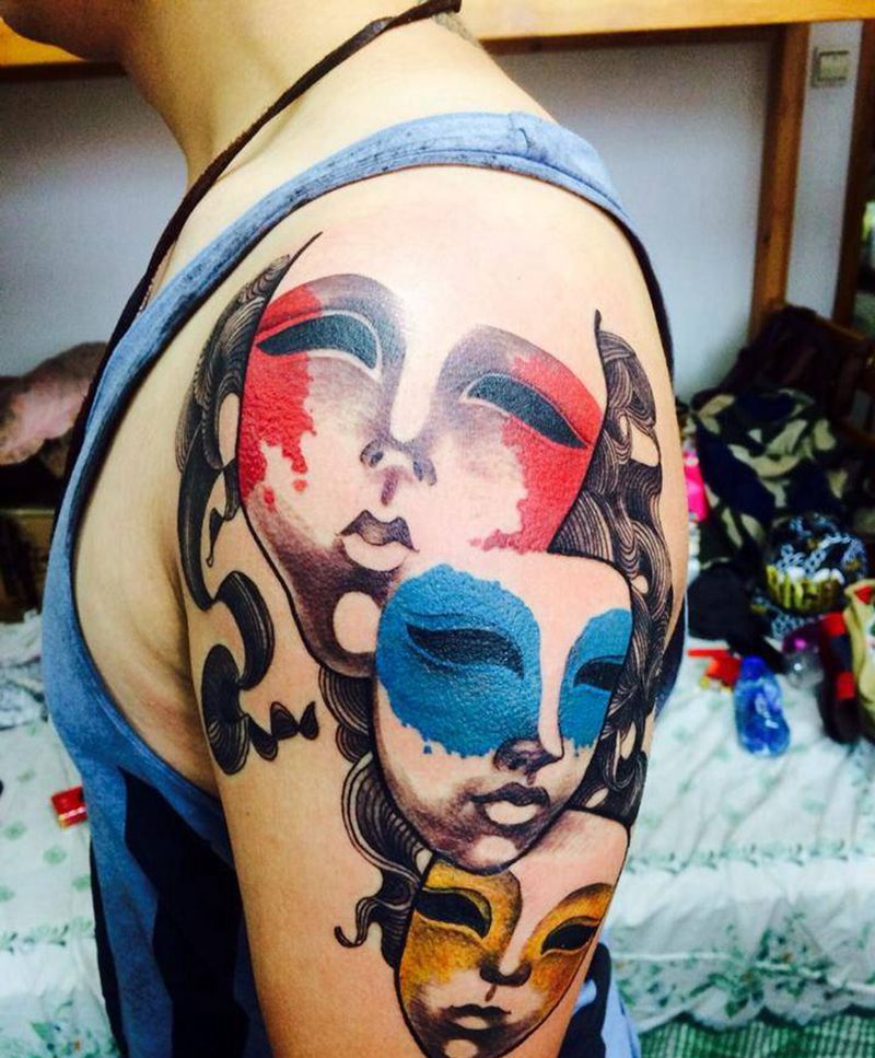 同義诚纹身纹身图片_