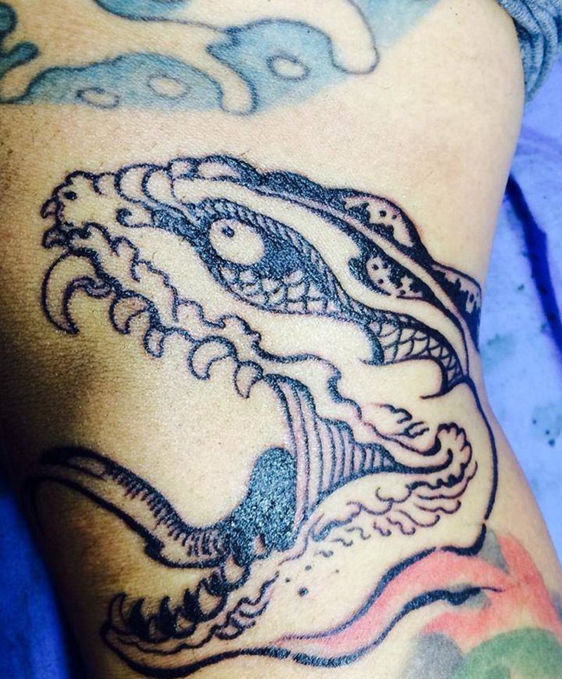 修改未完纹身图片_