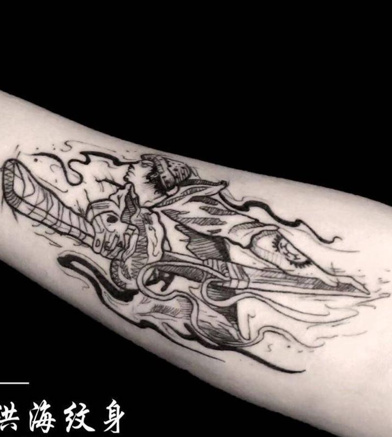 海贼王纹身图片_