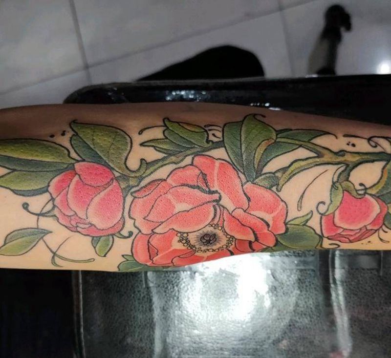 各种小图纹身图片_New School纹身图案