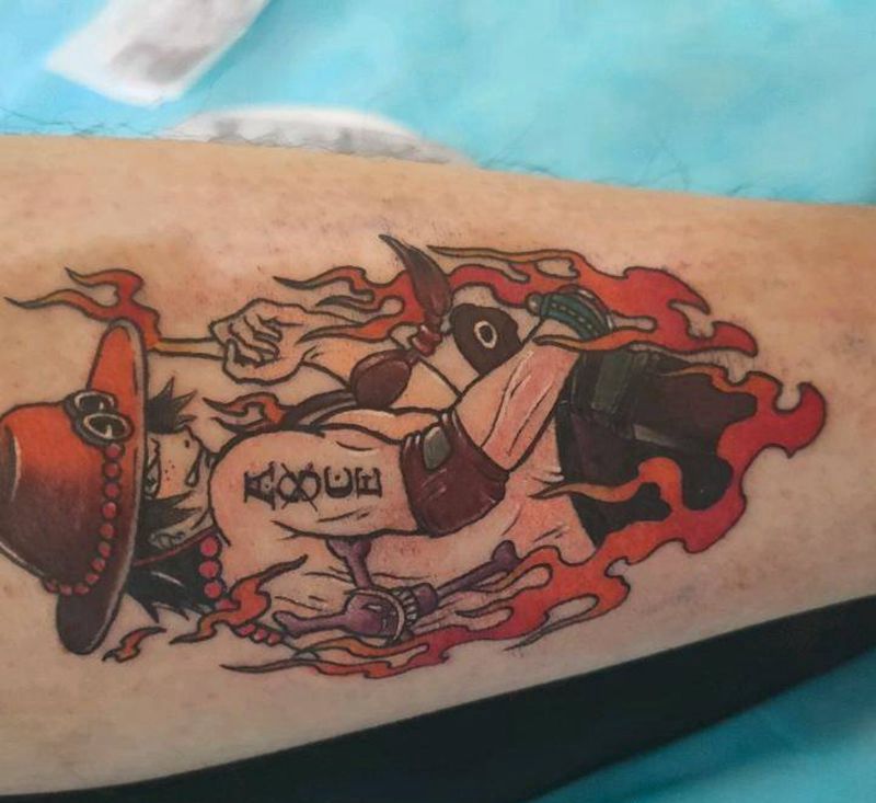 近期纹身图片_New School纹身图案