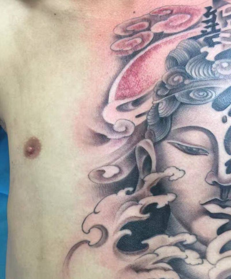 一念之间纹身图片_