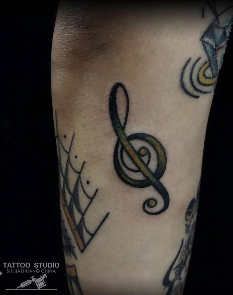 old school拼接纹身图片_手臂Old School纹身图案